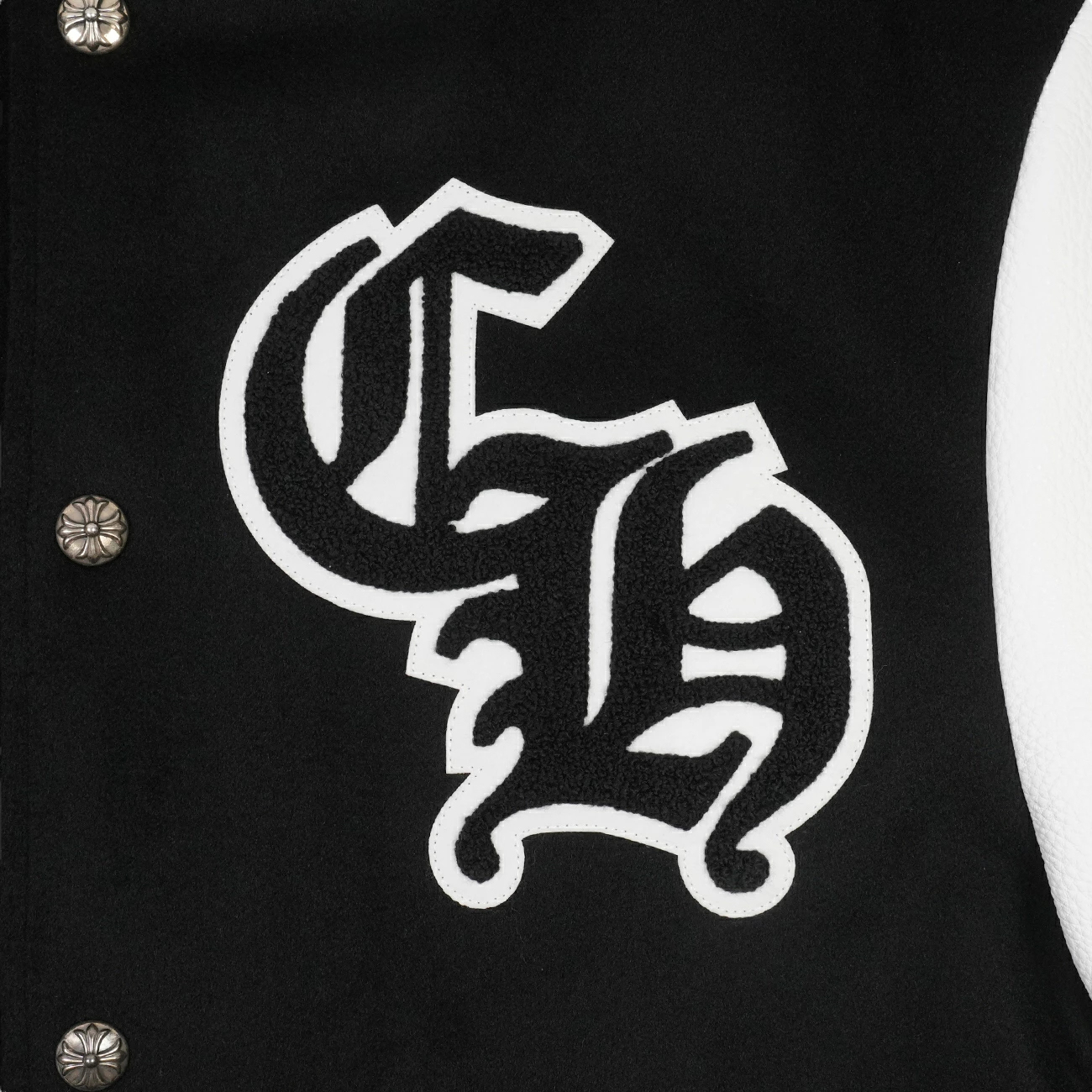 【Chrome Hearts】ヴァーシティ VARSITY 33 JKT 【レザージャケット】 アクセサリー シルバー925 メンズ レディース 人気