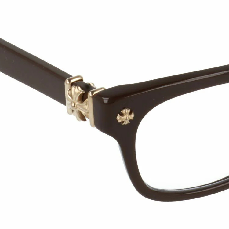 【Chrome Hearts】クロムハーツ メガネフレーム 伊達メガネ レギュラーフィット CHROME HEARTS VAGILANTE CLB 54サイズ CHプラス スクエア型 ユニセックス メンズ レディース