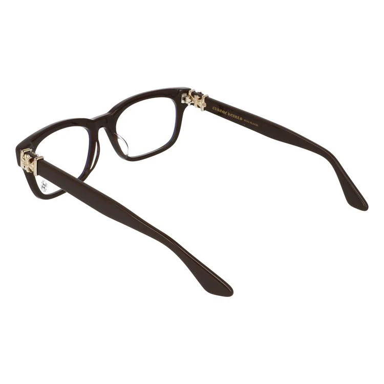 【Chrome Hearts】クロムハーツ メガネフレーム 伊達メガネ レギュラーフィット CHROME HEARTS VAGILANTE CLB 54サイズ CHプラス スクエア型 ユニセックス メンズ レディース