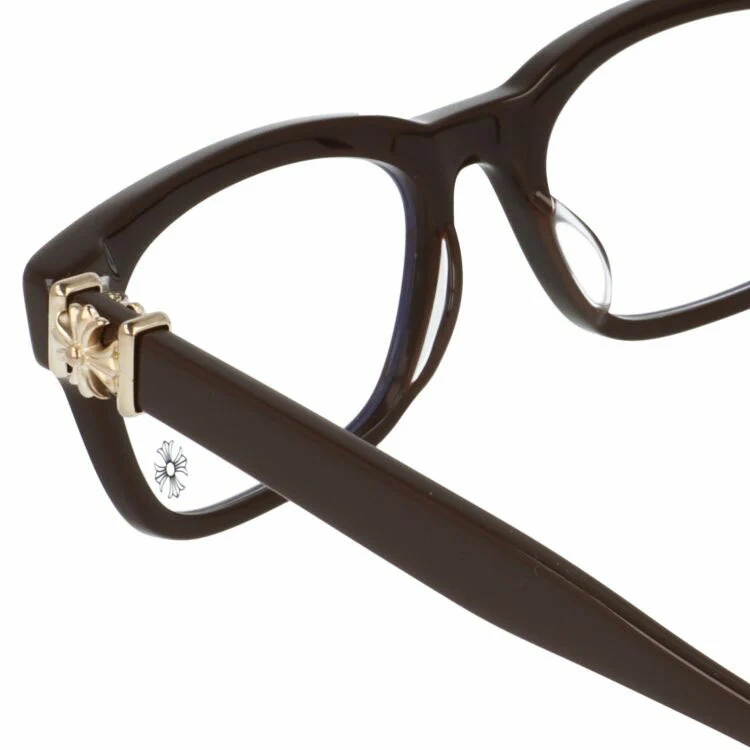 【Chrome Hearts】クロムハーツ メガネフレーム 伊達メガネ レギュラーフィット CHROME HEARTS VAGILANTE CLB 54サイズ CHプラス スクエア型 ユニセックス メンズ レディース