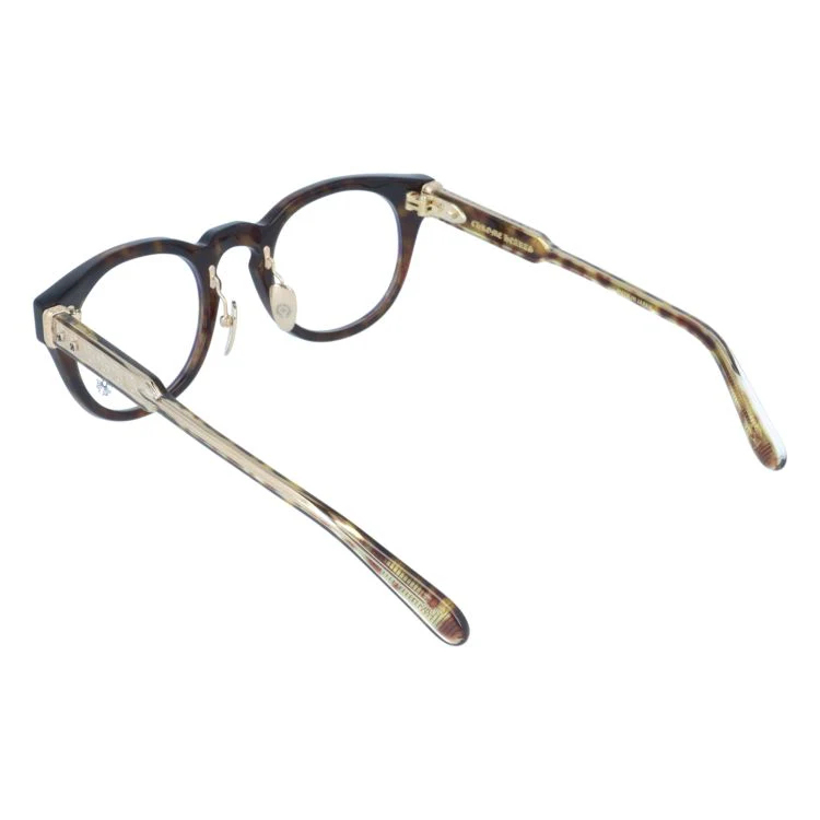 【Chrome Hearts】クロムハーツ メガネフレーム 伊達メガネ CHROME HEARTS DINGALONGLINGLONG DT 49サイズ CHプラス ボストン型 ユニセックス メンズ レディース