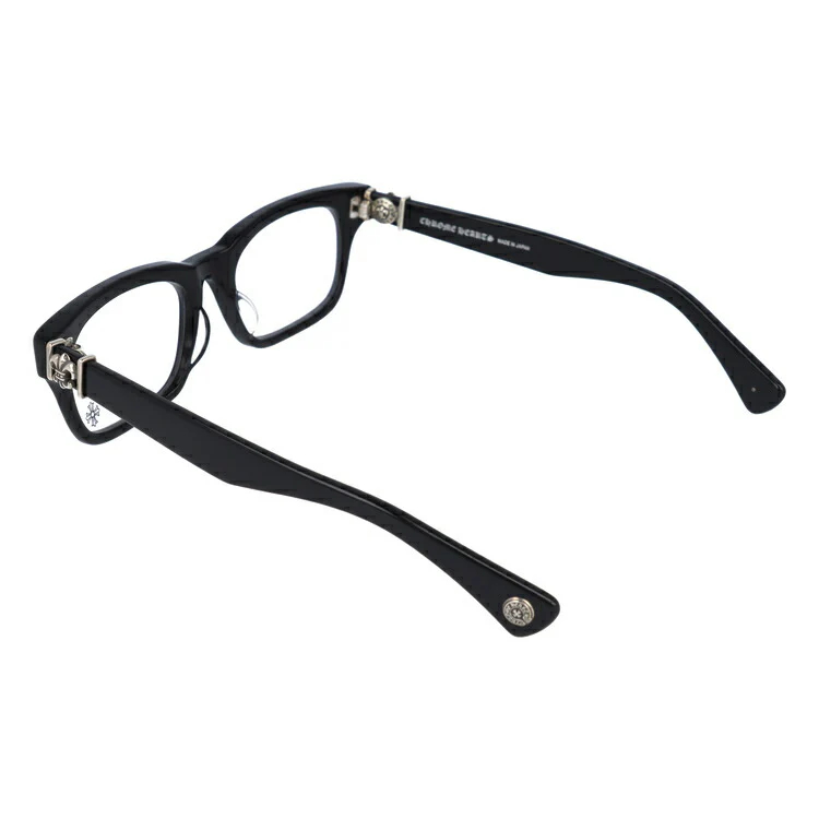 クロムハーツ メガネ 度付き 度なし 伊達メガネ 眼鏡 メガネフレーム CHROME HEARTS アジアンフィット GITTIN ANY?-A 52サイズ スクエア型 ユニセックス メンズ レディース 紫外線 UVカット ラッピング無料