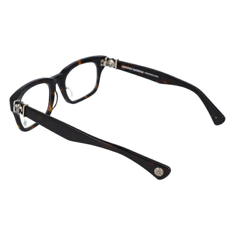 クロムハーツ メガネ 度付き 度なし 伊達メガネ 眼鏡 メガネフレーム CHROME HEARTS アジアンフィット GITTIN ANY?-A DT 52サイズ スクエア型 ユニセックス メンズ レディース 紫外線 UVカット ラッピング無料