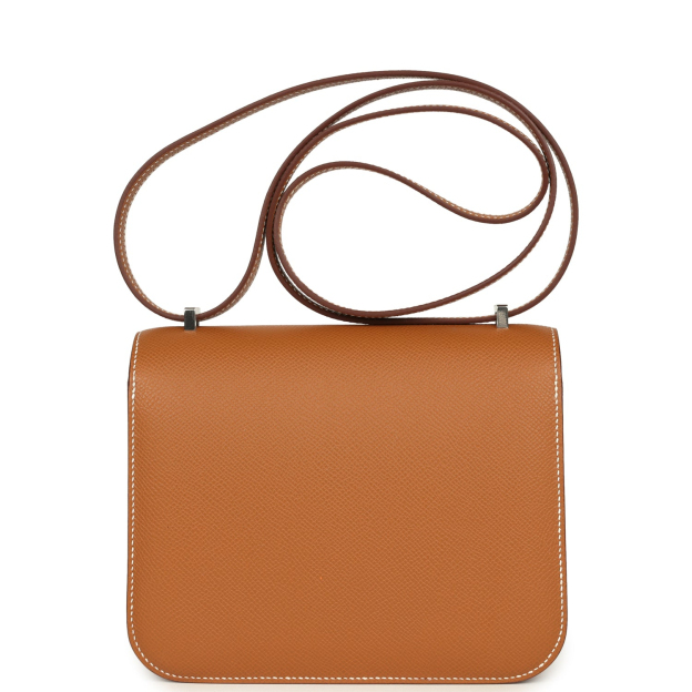 HERMES   SV金具エプソンレザーショルダーバッグコンスタンス3ミニ W刻印