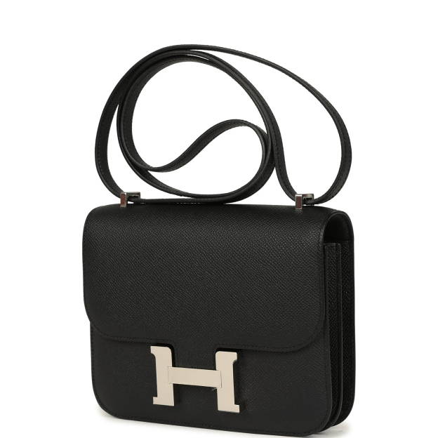 エルメス バッグ ◆新品◆ エルメス コンスタンス HERMES BAG エルメス ミニ コンスタンス3 ミロワール ブラック/シルバー金具 エプソン W刻印 黒 エルメス コンスタンス エルメス バッグ エルメス レディース 