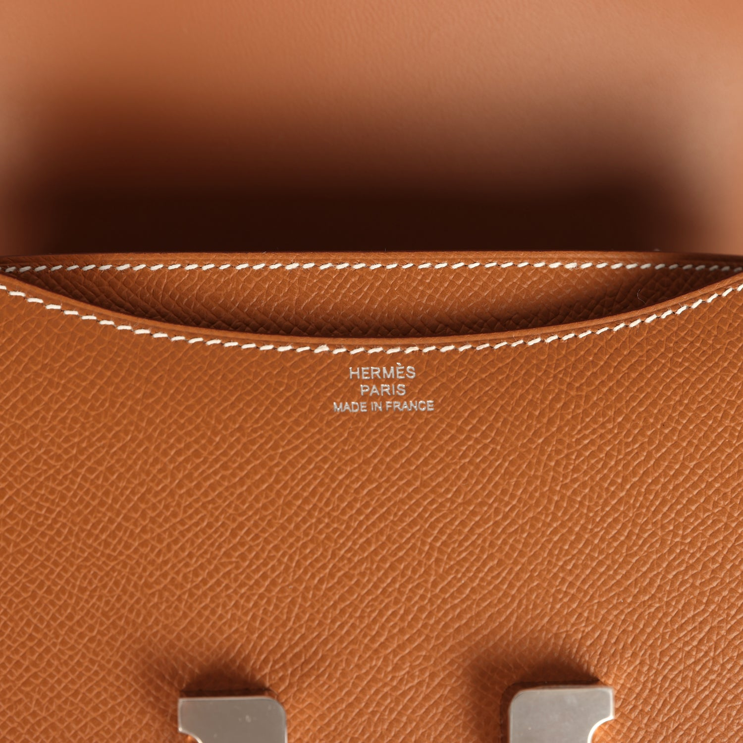 HERMES   SV金具エプソンレザーショルダーバッグコンスタンス3ミニ W刻印