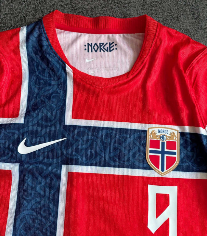 Nike ノルウェー 2026 ワールドカップ ホーム スタジアムジャージ 選手着用モデル