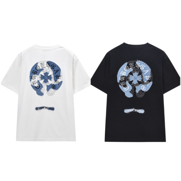 Chrome Hearts Tシャツ黒&白 zH0176