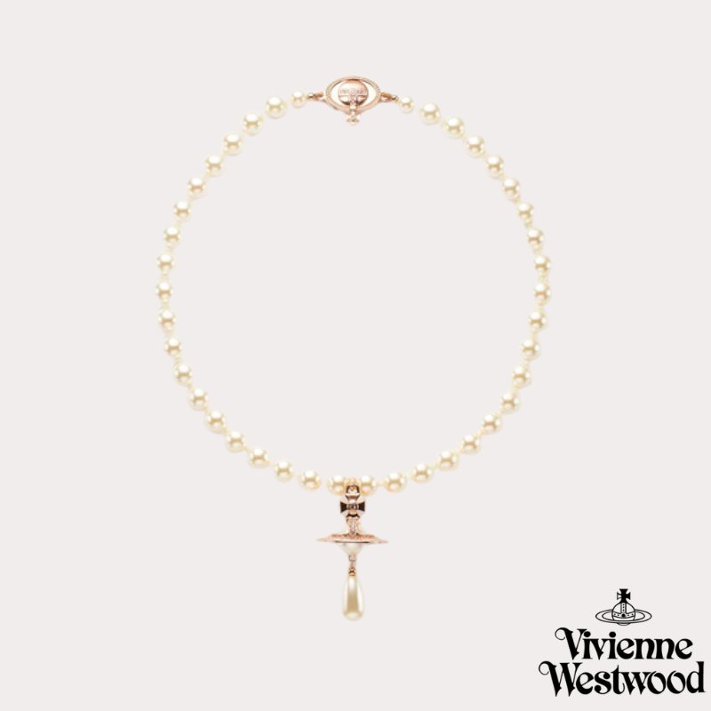 Vivienne Westwood（ヴィヴィアンウエストウッド）ONE ROW PEARL DROP チョーカー