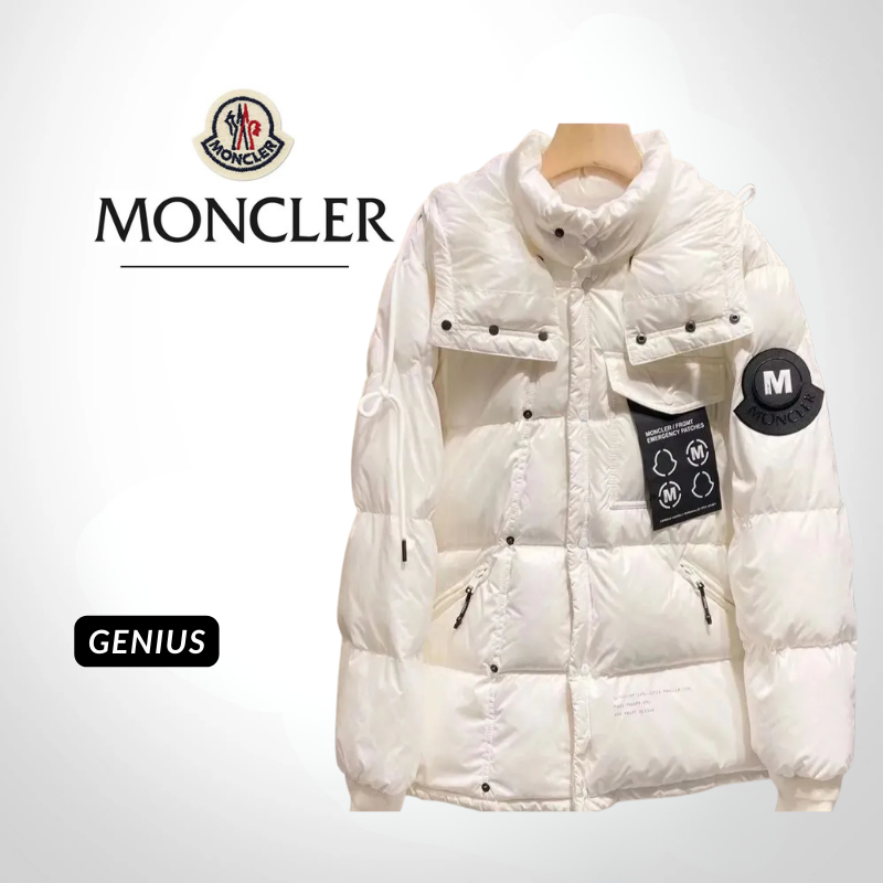モンクレール MONCLER ダウンジャケット 藤原ヒロシ アンテミオック ANTHEMIOCK ジーニアス GENIUS 白