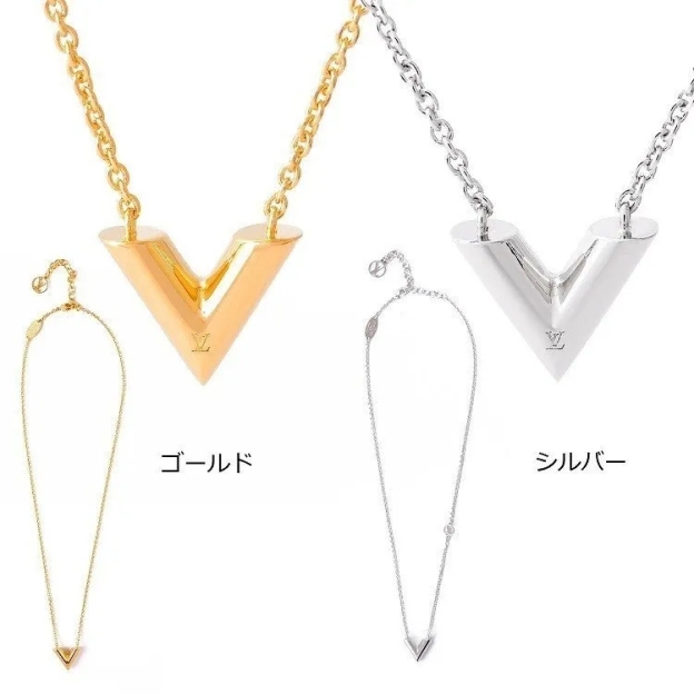 【国内発送/直営店】M61083 アクセサリー LV ペンダント ・エセンシャルV -JAPAN DUTY FREE