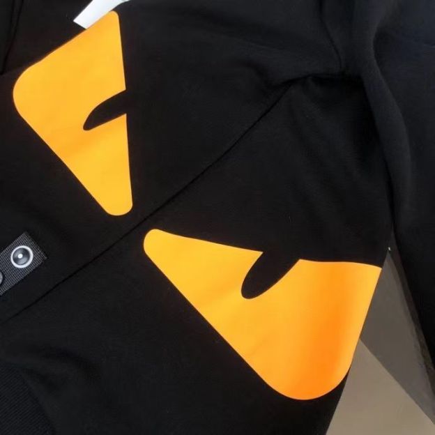 FENDI  パーカー フェンディ プレントおしゃれ 丸首 通勤 通学 メンズ