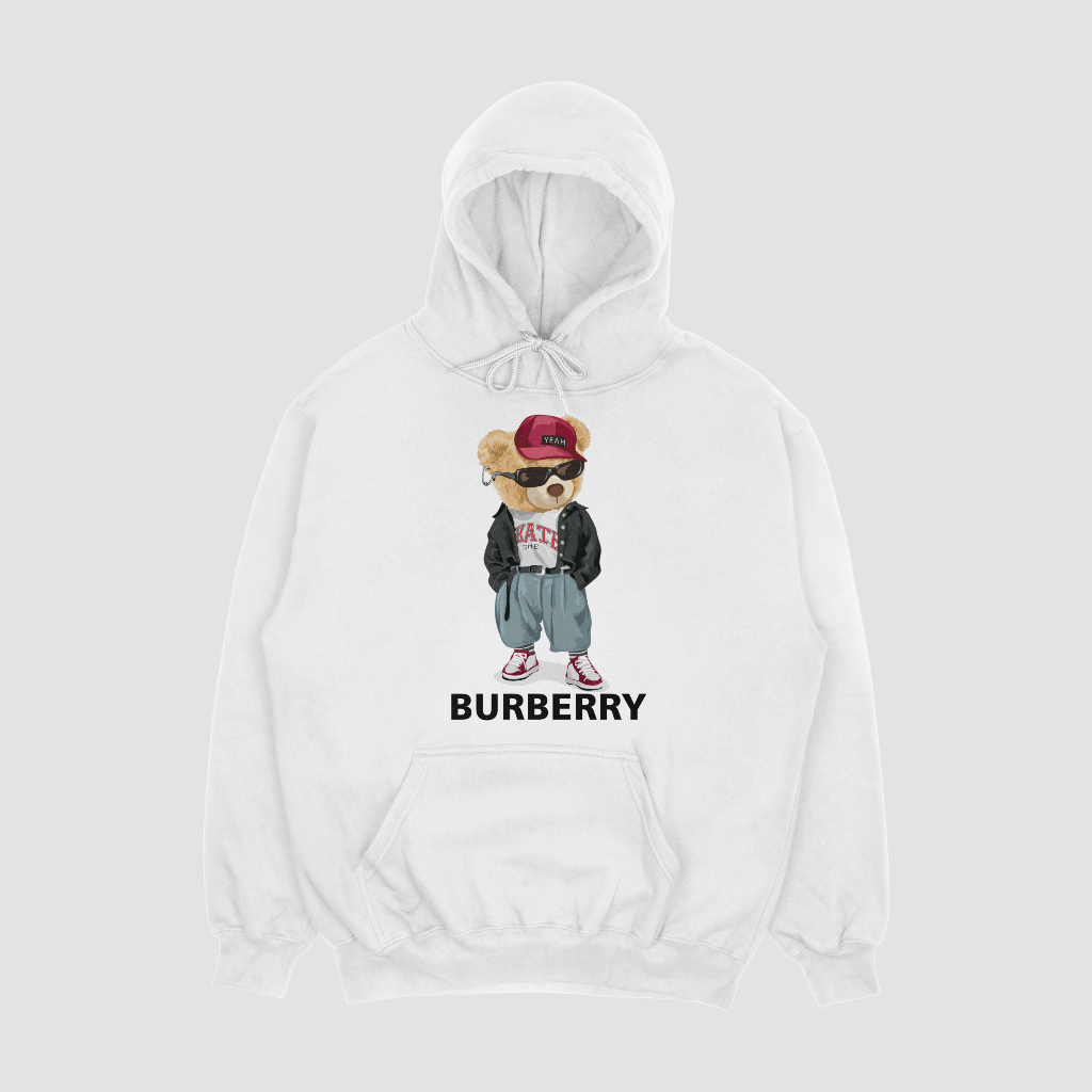 Burberry くまちゃんキャラクタープリントパーカー