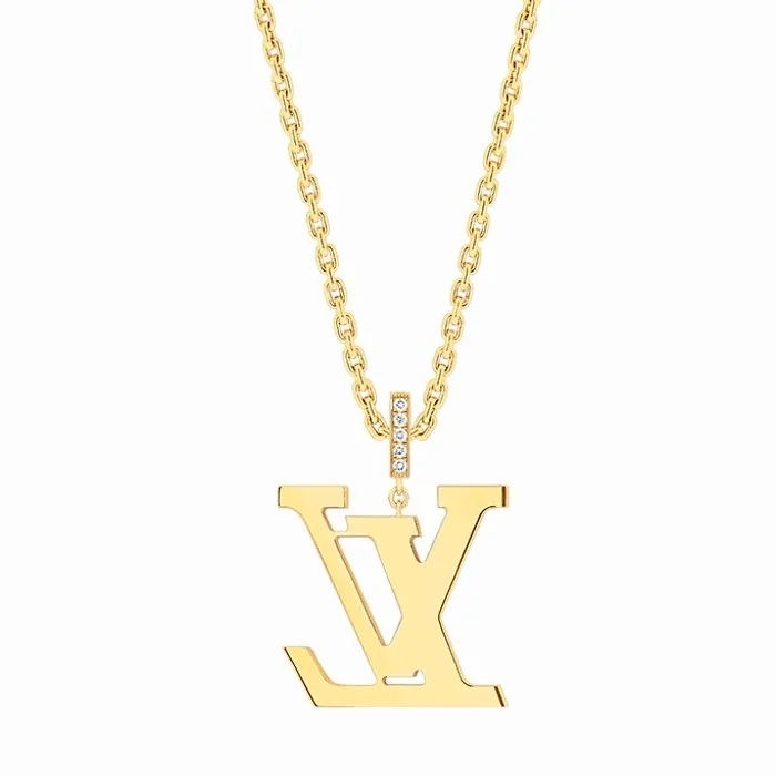 【国内発送/直営店】ネックレス パンダンティフ LV GM ゴールド×ダイヤ ネックレス