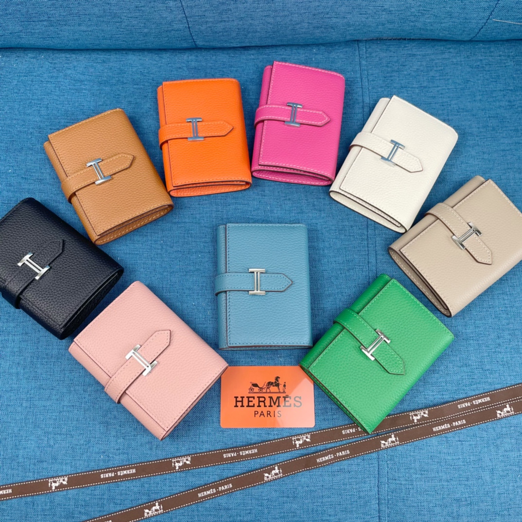 HERMES エルメス ベアン カードケース ブラック-JAPAN DUTY FREE