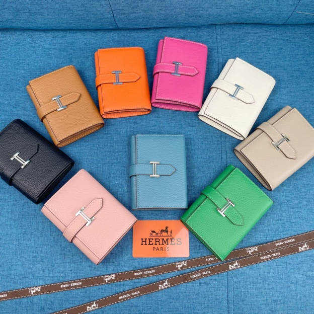 HERMES エルメス ベアン カードケース ブラック-JAPAN DUTY FREE