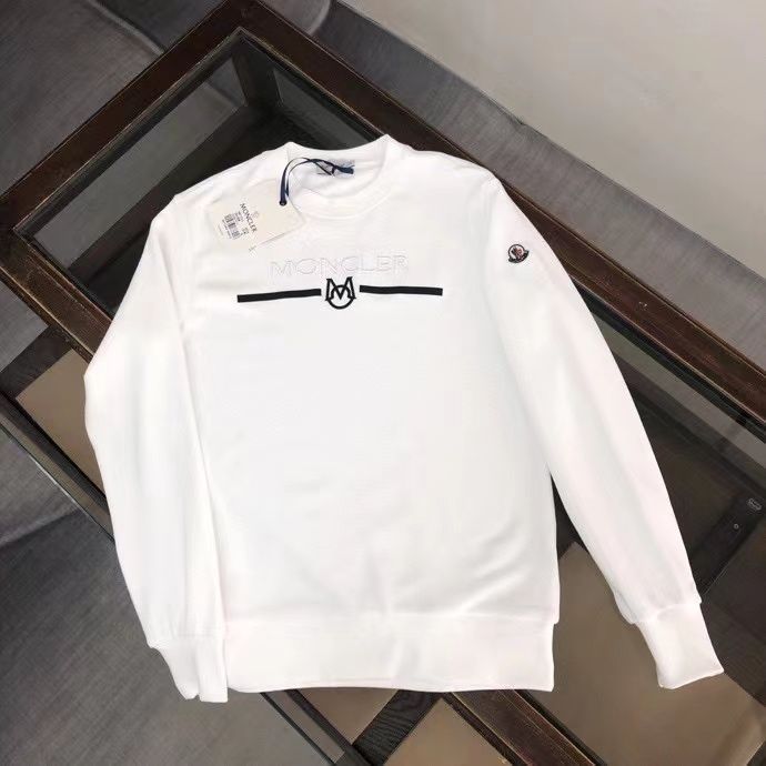 MONCLER モンクレール 新作パーカー トレーナー 長袖 ブランド 丸襟 カジュアル 人気  秋服 メンズ