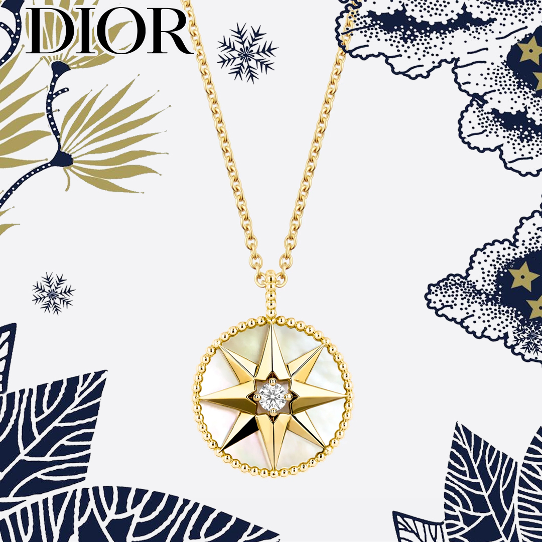 【国内発送/直営店】ネックレス ROSE DES VENTS メダリオン