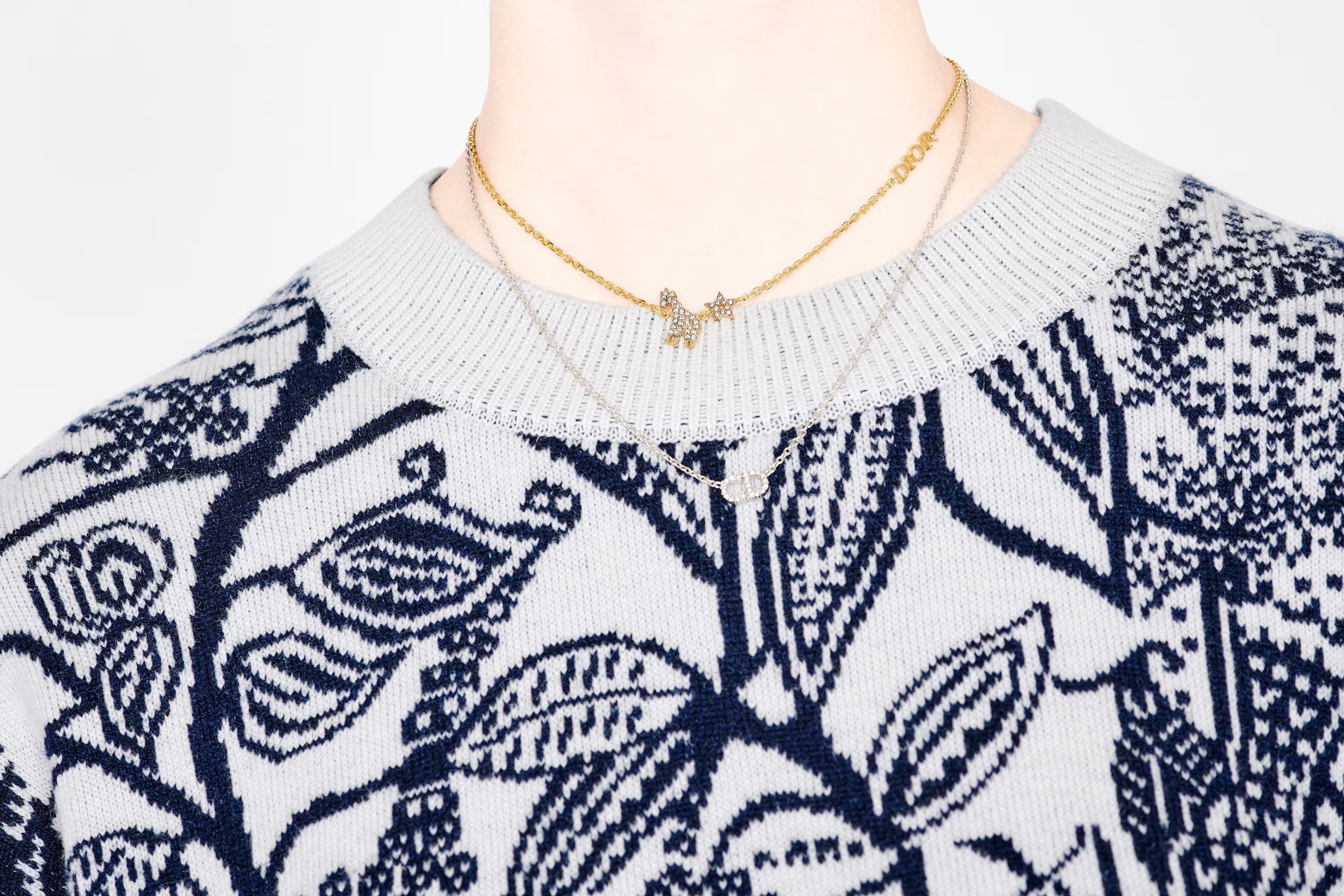 【国内発送/直営店】累積売上総額第１位◆CLAIR D LUNE ネックレス メタル & クリスタル