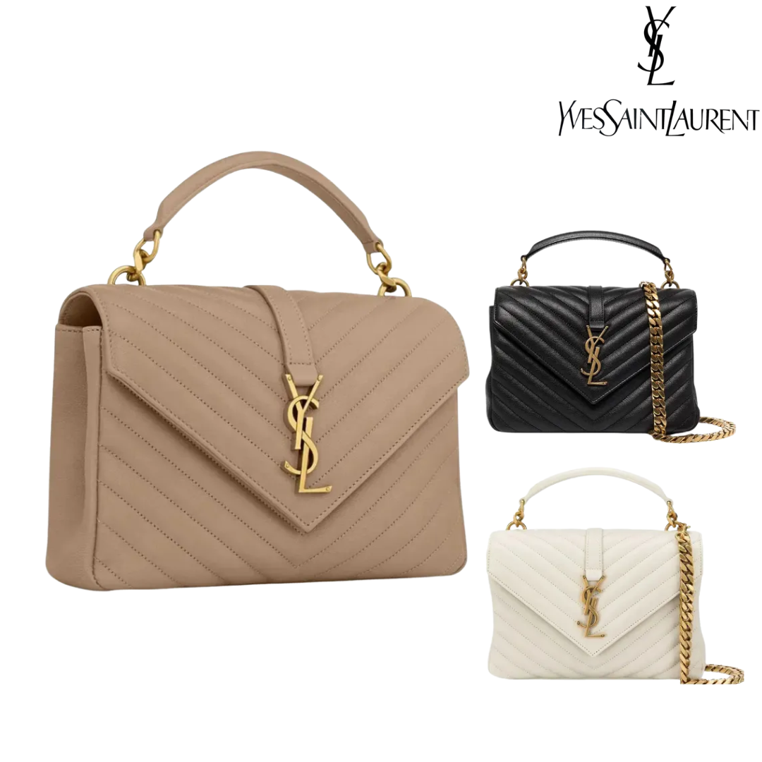 SAINT LAURENT サンローラン College カレッジ Bag ハンドバッグ (96772343)