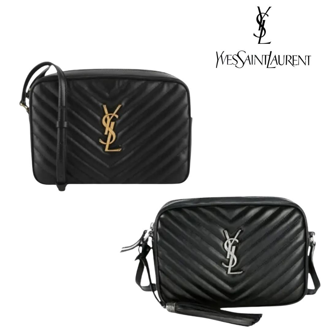 SAINT LAURENT*LOU ルー キルティング カメラバッグ
