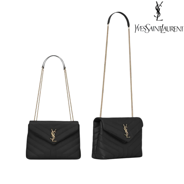 SAINT LAURENT*モノグラム・サンローラン　ルル ストラップ バック