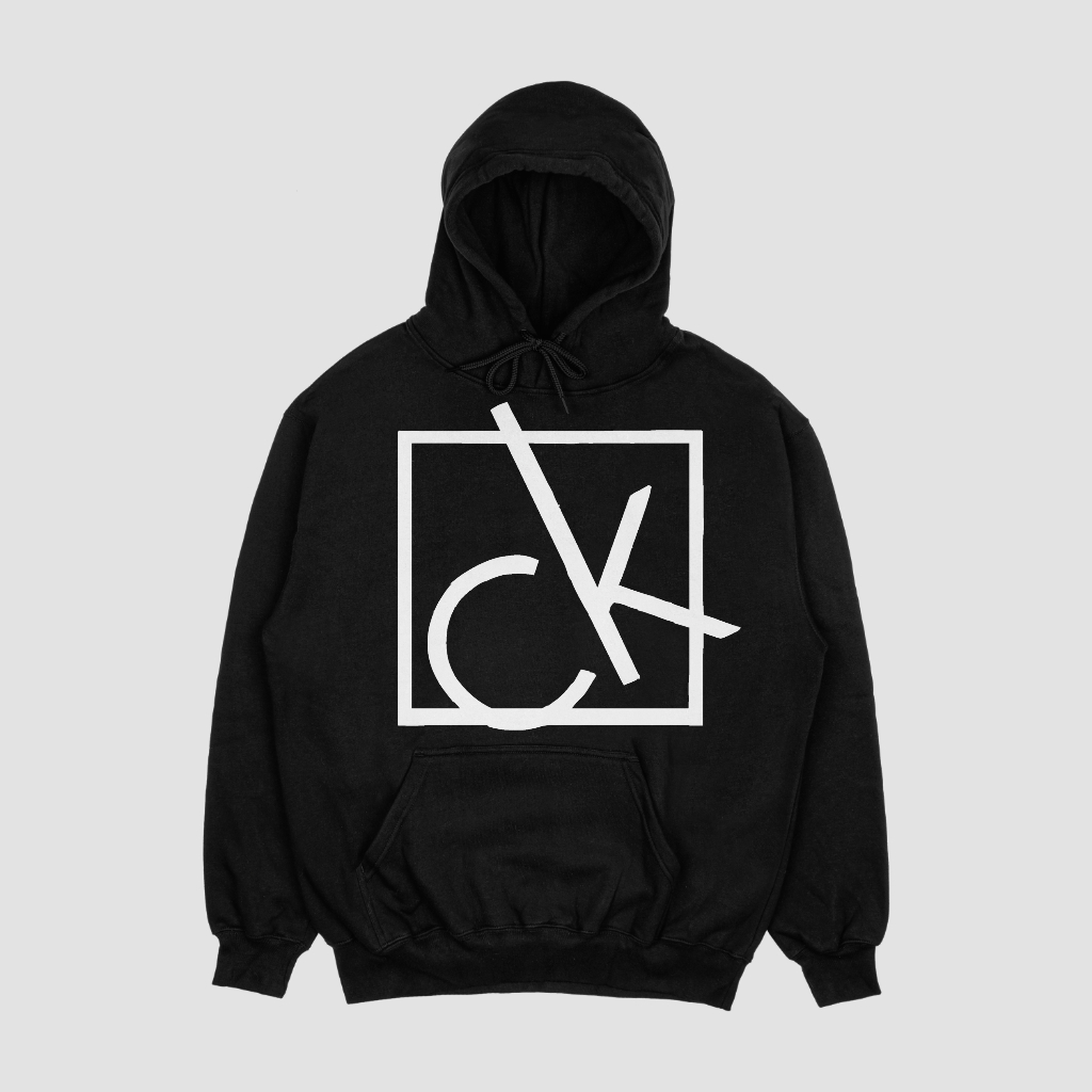 Calvin Klein 春秋カジュアルファッションシンプルアルファベットコットン連帽パーカー
