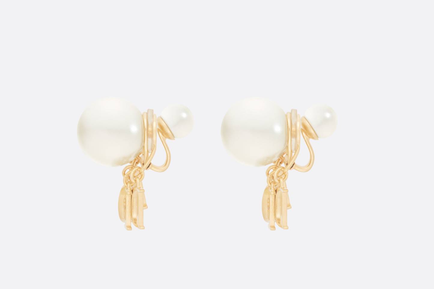 【国内発送/直営店】DIOR TRIBALES ピアス メタル・レジンパール・クリスタル