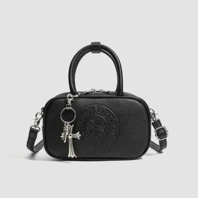 【Chrome Hearts】クロムハーツ ホースシュー ニッチ レザー ボウリングバッグ