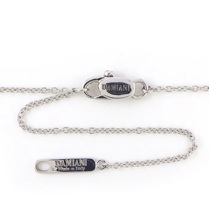【国内発送/直営店】ダミアーニ DAMIANI ネックレス ベル エポック XS 20083490 ダブル クロス パヴェ ダイヤモンド 0.38ct K18WG