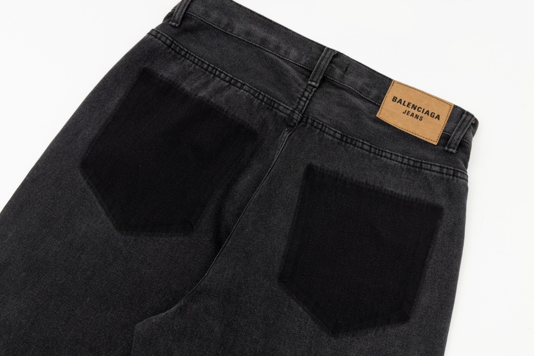 Balenciaga 2023新型外ハネポケット破れジーンズ28.30.32.34