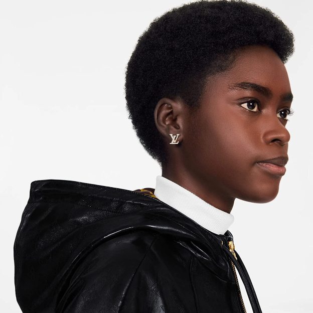 【国内発送/直営店】M00609 ブックル ドレイユ・LVアイコニック ストラス ピアス Gold (ゴールド)