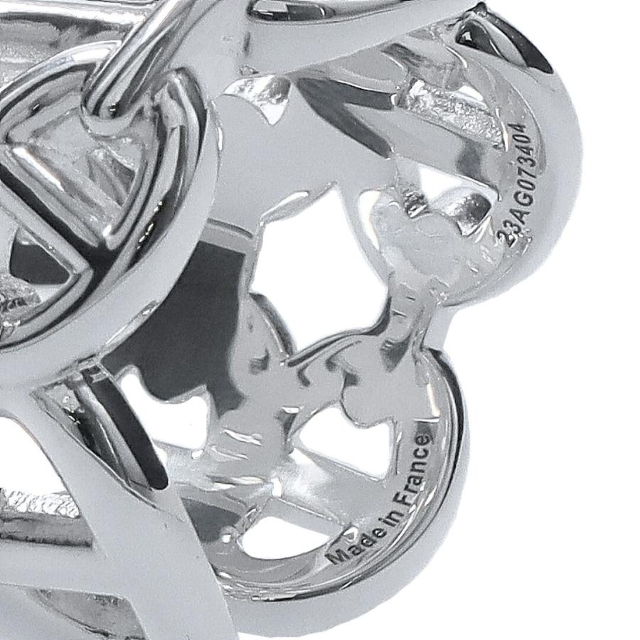 【並行輸入品】 エルメス HERMES リング 指輪 シェーヌ・ダンクル H109506B アンシェネ GM SILVER｜04