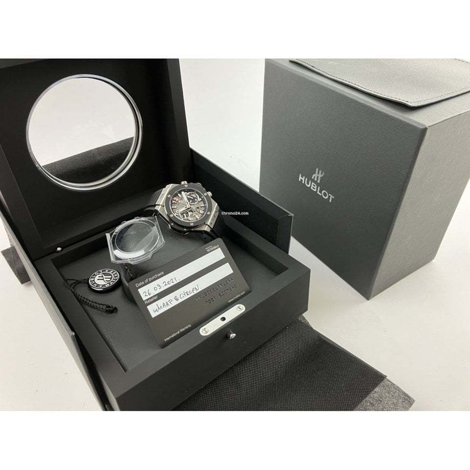 HUBLOT ウブロ ビッグバン ウニ  メンズ腕時計　414.MX.1138.RX