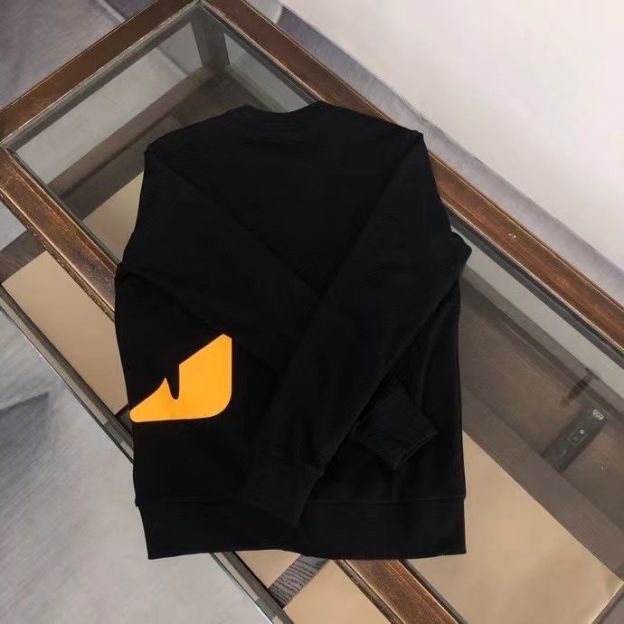 FENDI  パーカー フェンディ プレントおしゃれ 丸首 通勤 通学 メンズ