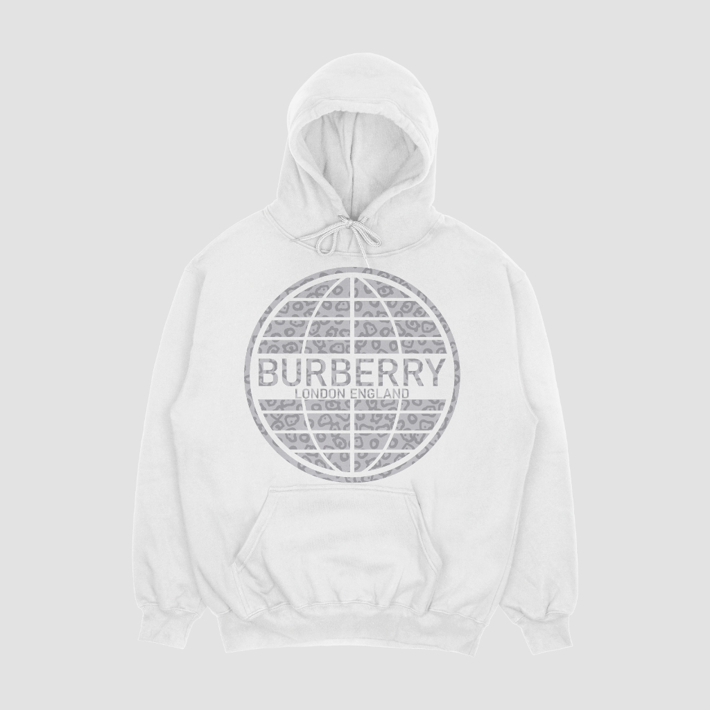 Burberry ロゴアルファベットプリントパーカー