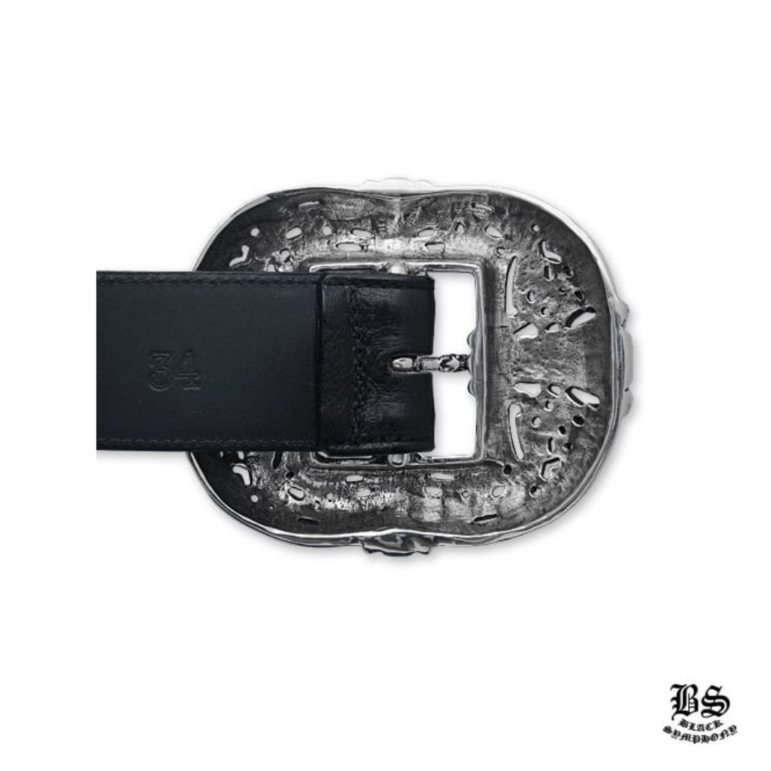 【CHROME HEARTS　クロムハーツ　Belt　ベルト】ケルティックセンターバーベルト