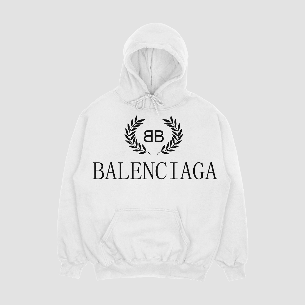 Balenciaga クラシックなアルファベットプリントのパーカー