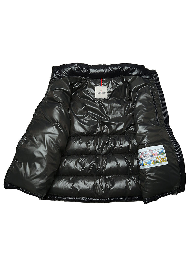 モンクレール ダウン メンズ MONCLER マヤ ブランド ダウンジャケット アウター ジャケット ブルゾン フード着脱 フルジップ Maya 定番 シンプル ショートダウン レギュラーフィット 紺 黒 MCMAYA2