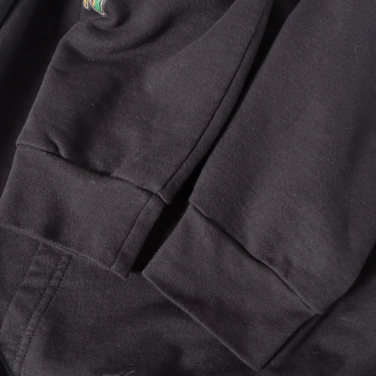 クロムハーツ パーカー コットン  ブラック カモフラホースシューセメタリークロスフーディ