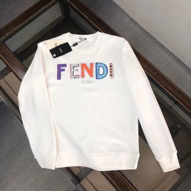 FENDI  パーカー フェンディ プレントおしゃれ 丸首 通勤 通学 ゆったり メンズ