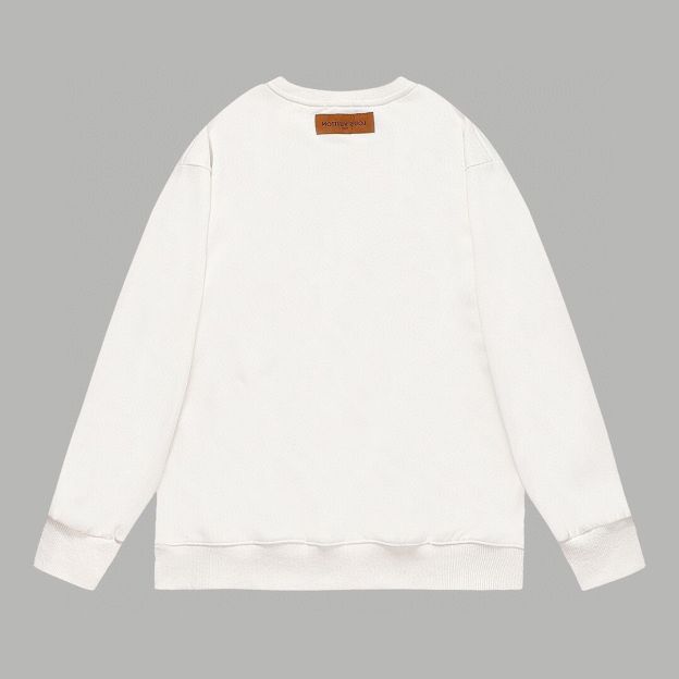 LOUIS VUITTON  パーカー ブランド　ルイ・ヴィトン ロゴ トップス プリント かわいい　男女兼用