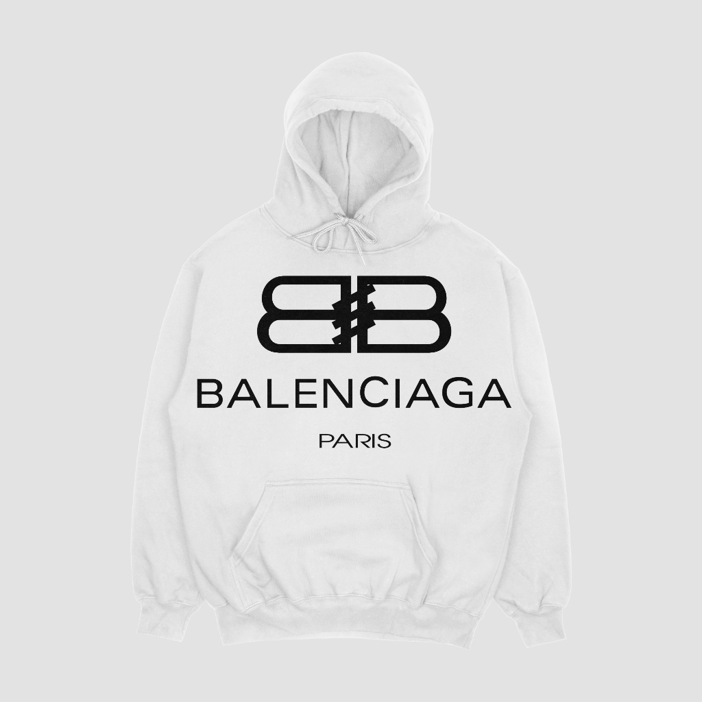 Balenciaga クラシックなアルファベットプリントのパーカー