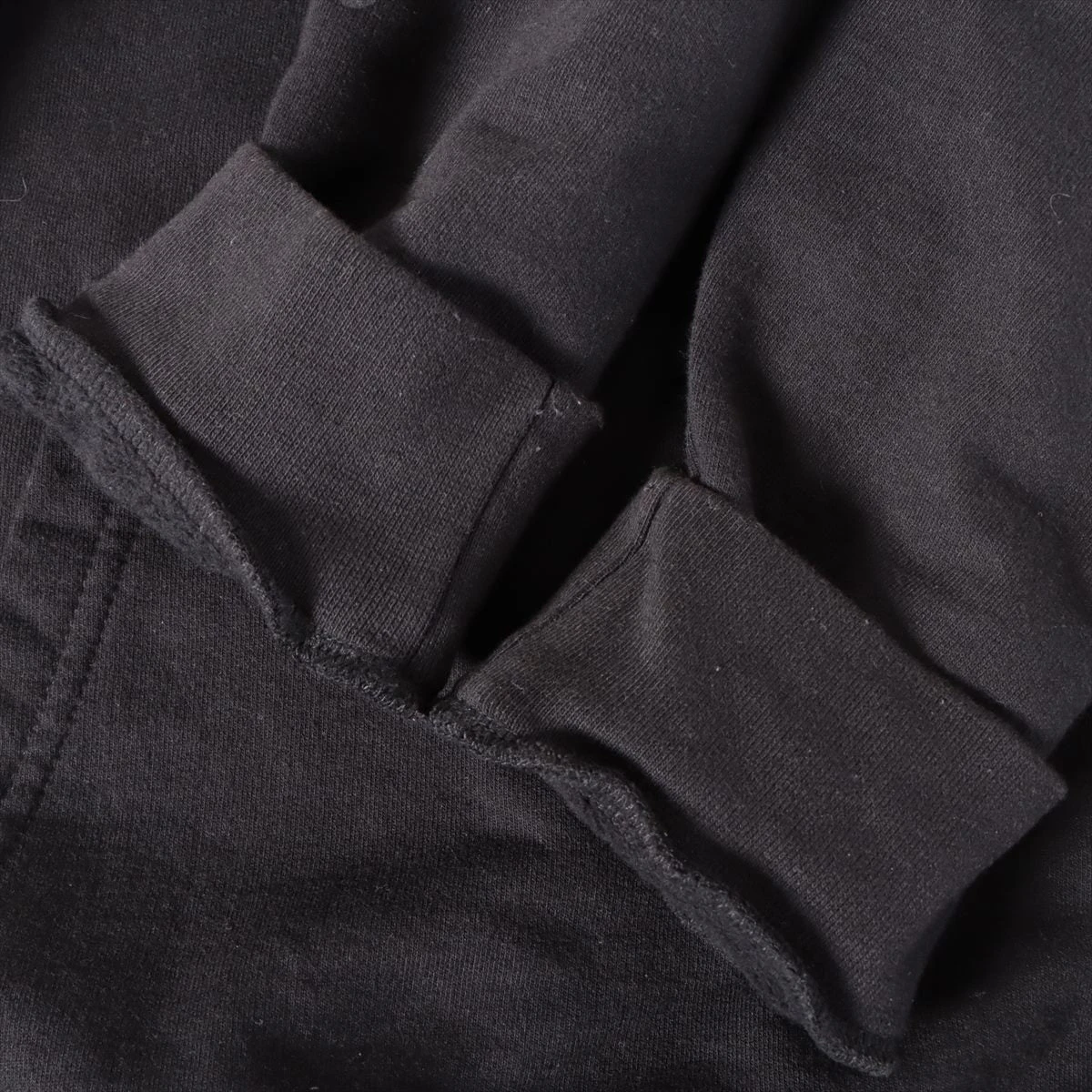 クロムハーツ パーカー コットン  ブラック カモフラホースシューセメタリークロスフーディ