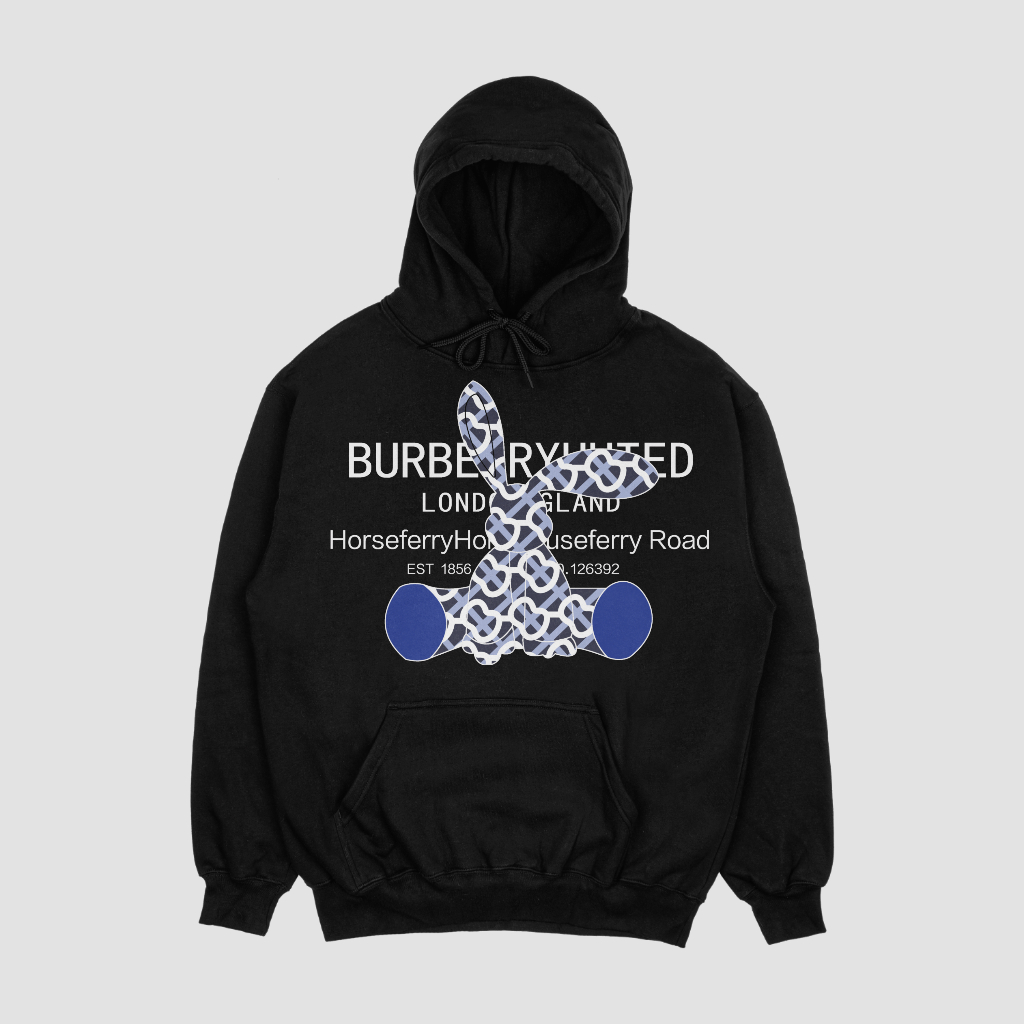 Burberry くまちゃんキャラクタープリントパーカー