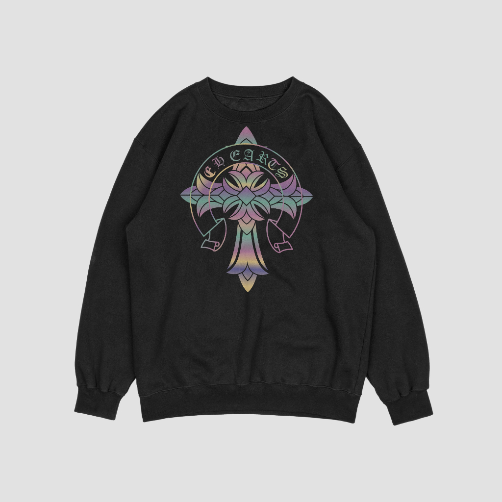 Chrome Hearts クラシックなロゴプリントスウェット クル