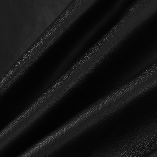 クロムハーツ（Chrome Hearts） CLASSIC JEAN LTHR レザークラシックジーン 現行型レザージャケット(ブラック×シルバー)【519052】