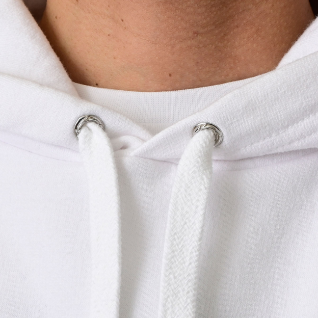 クロムハーツ Chrome Hearts　SWTSHRT PLVR 袖フローラルバックホースシュープリントパーカー(ホワイト)