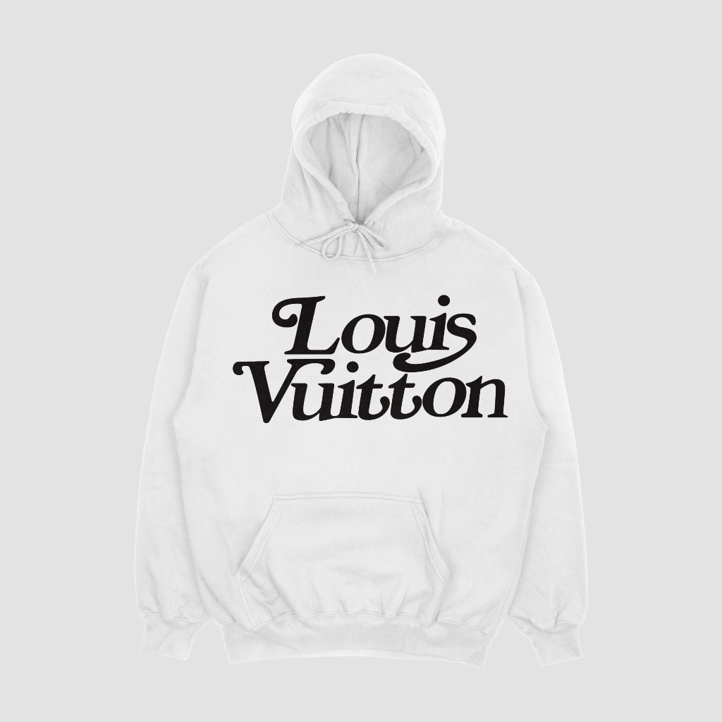 LOUIS VUITTON キャラクターアルファベットロゴプリントパーカー