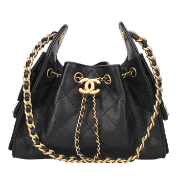 シャネル バッグ レディース CHANEL シャネル25 ミニハンドバッグ AS5631 B20304 94305 ブラック マットゴールド金具